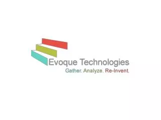 Introduction to Evoque Technologies
