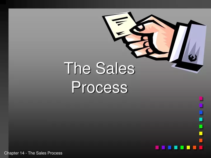 the sales process