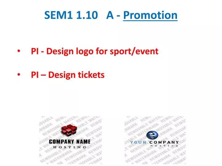 sem1 1 10 a promotion