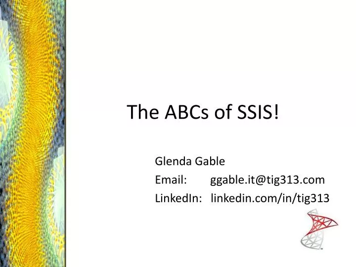 the abcs of ssis