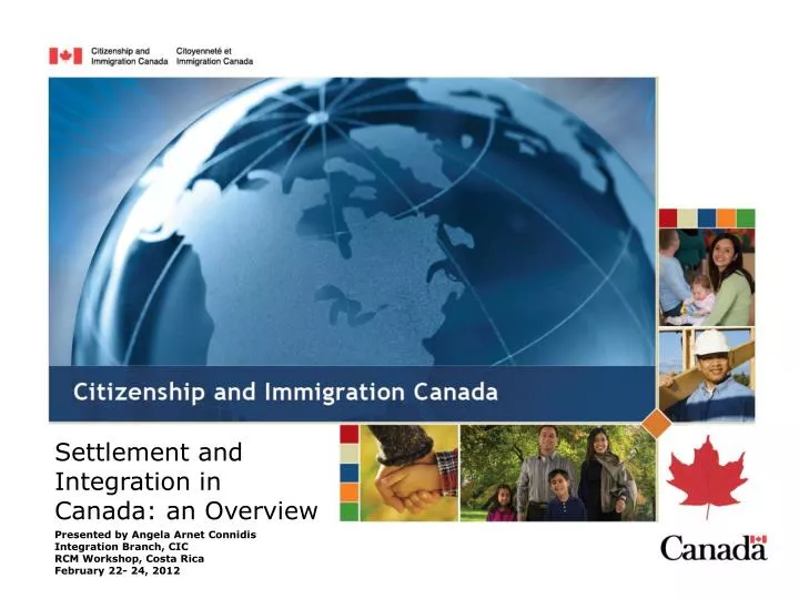 settlement and integration in canada an overview