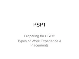PSP1