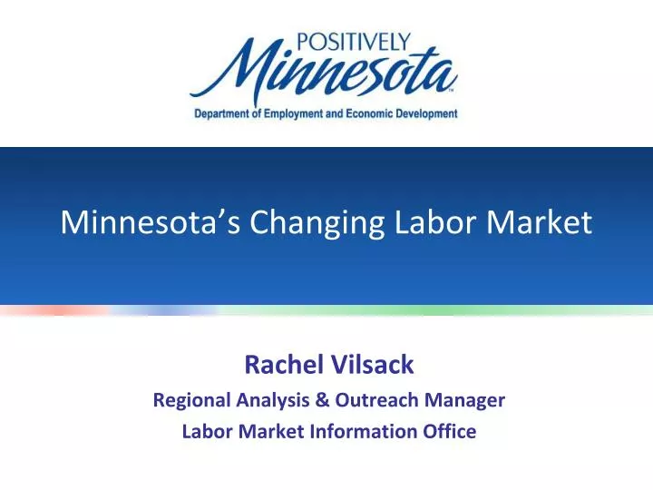 minnesota s changing labor market
