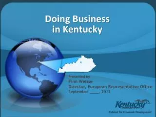 Doing Business in Kentucky