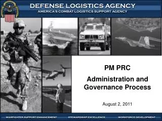 PM PRC Administration and Governance Process