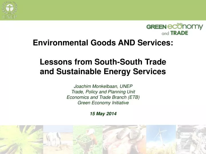 environmental goods and services lessons from south south trade and sustainable energy services