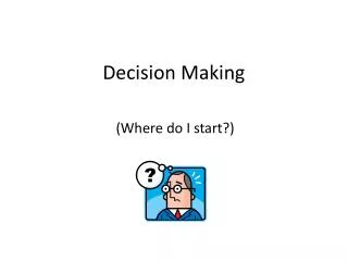 decision making
