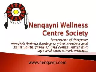 Nenqayni Wellness Centre Society