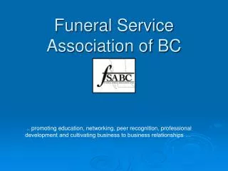 Funeral Service Association of BC