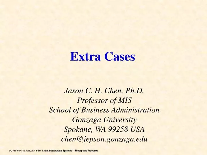 extra cases