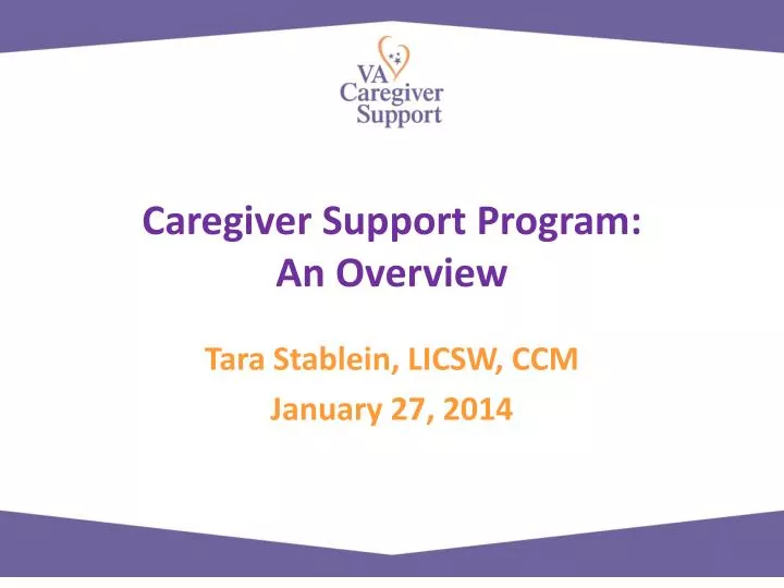 caregiver support program an overview