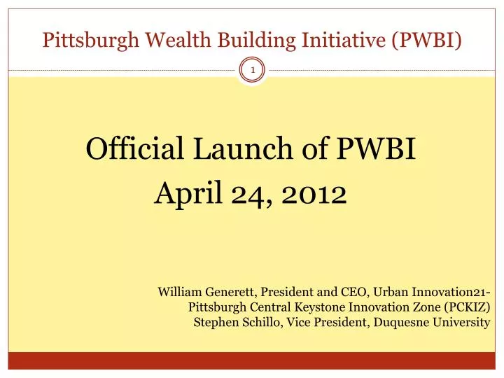 pittsburgh wealth building initiative pwbi