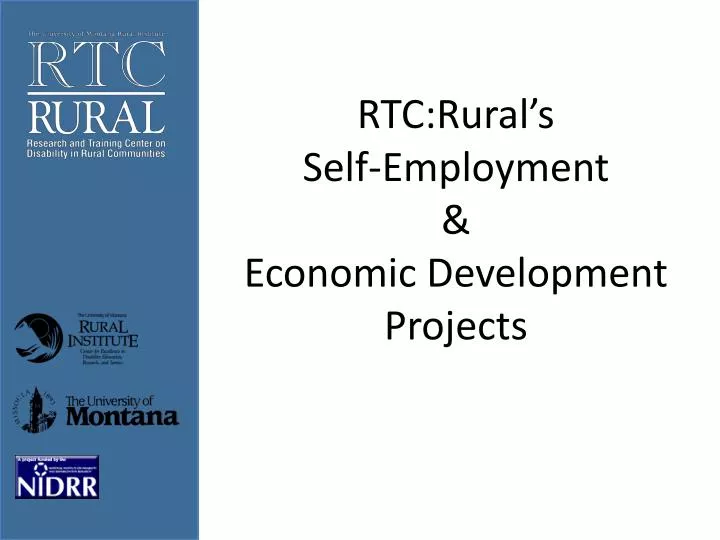 rtc rural s self employment economic development projects