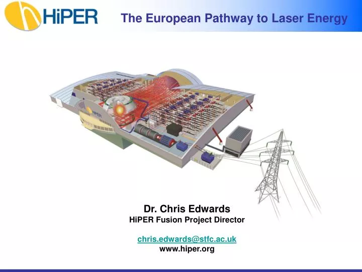 the european pathway to laser energy
