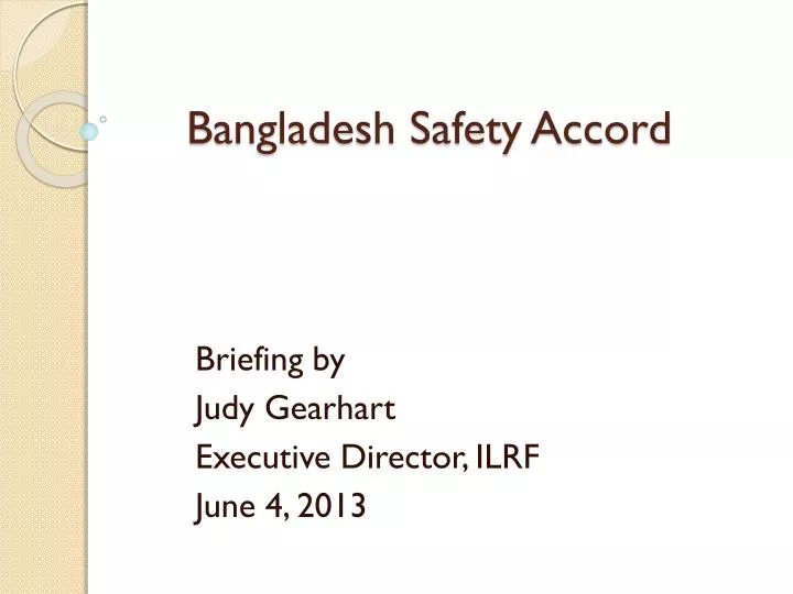 bangladesh safety accord