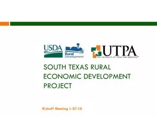South Texas Rural Economic Development Project