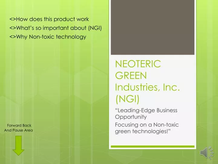 neoteric green industries inc ngi