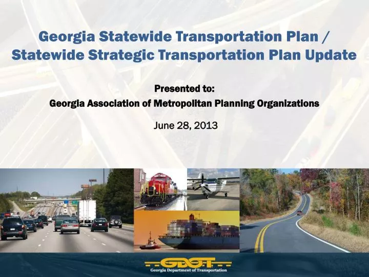 georgia statewide transportation plan statewide strategic transportation plan update