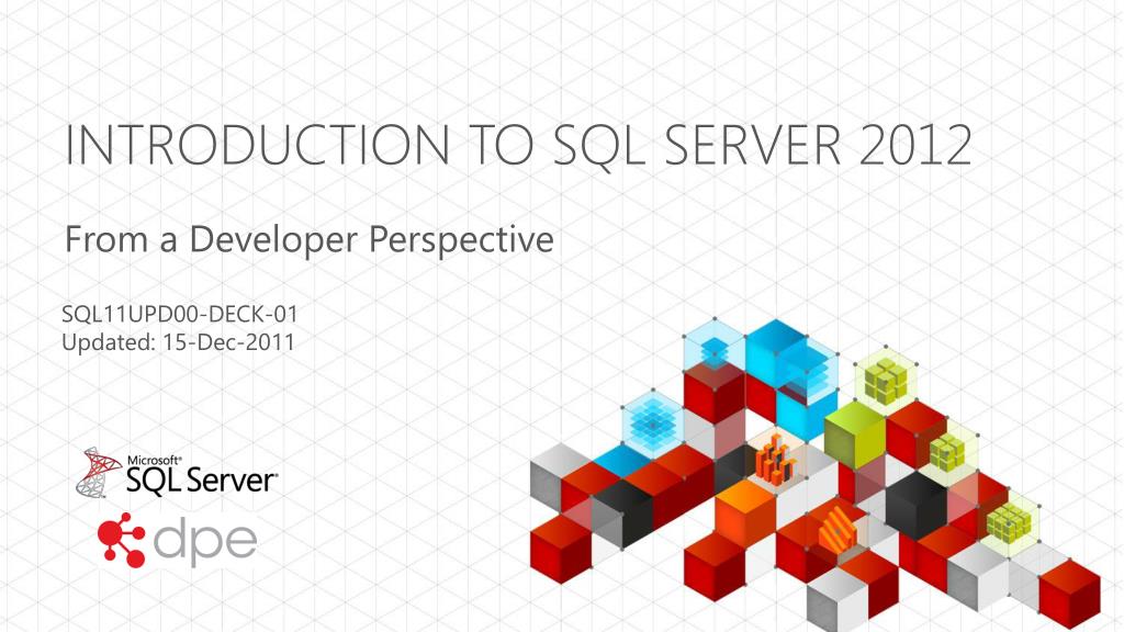 PPT - Introduction to SQL Server 2012 PowerPoint Presentation, free ...
