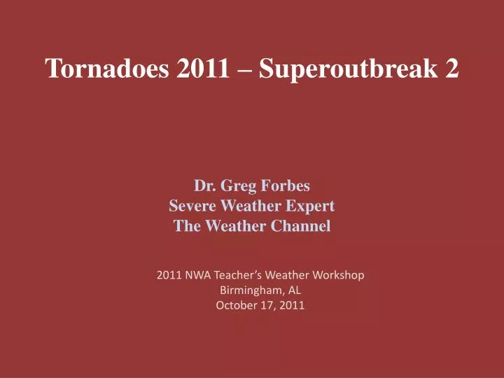 tornadoes 2011 superoutbreak 2