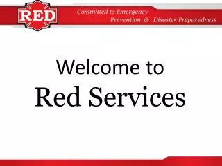 Welcome to Red Services