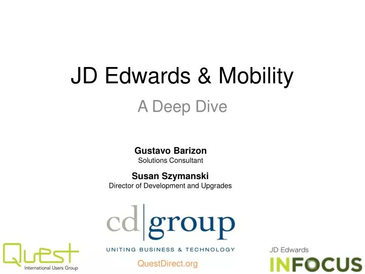 jd edwards mobility