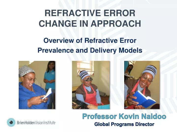 refractive error change in approach