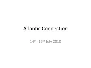 Atlantic Connection