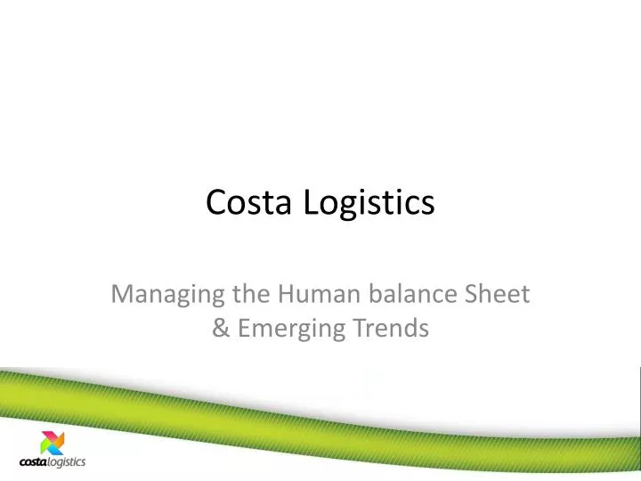 costa logistics