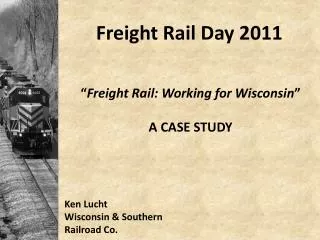 Freight Rail Day 2011