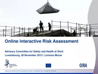 Online interactive Risk Assessment