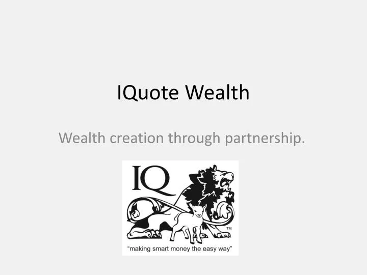 iquote wealth
