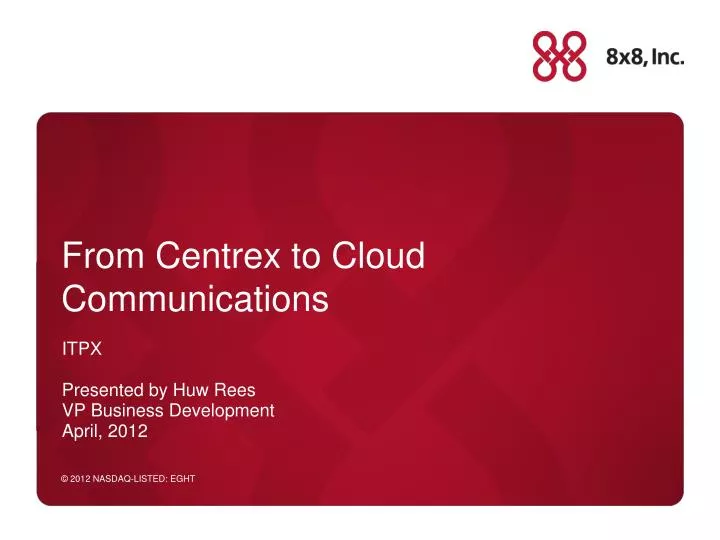 from centrex to cloud communications