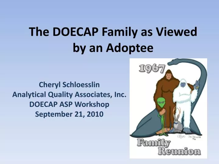 the doecap family as viewed by an adoptee