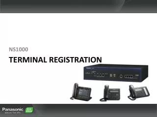 Terminal Registration