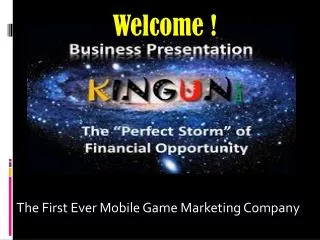The First Ever Mobile Game Marketing Company