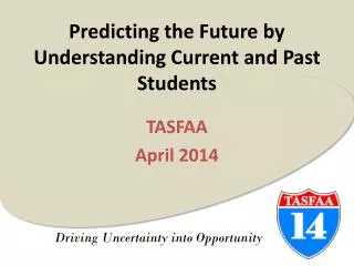Predicting the Future by Understanding Current and Past Students