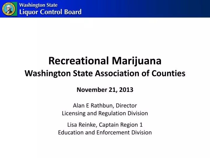 recreational marijuana washington state association of counties