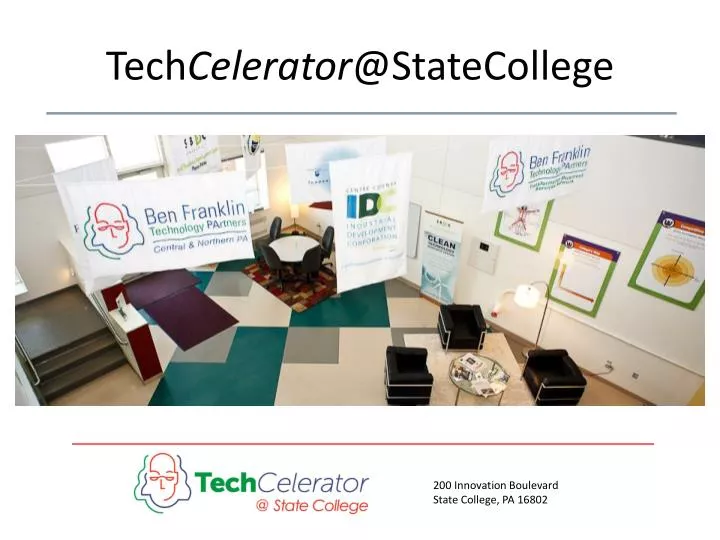 tech celerator @statecollege