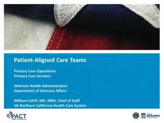Patient-Aligned Care Teams