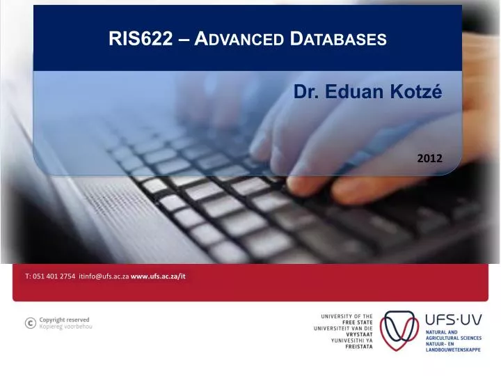 ris622 advanced databases