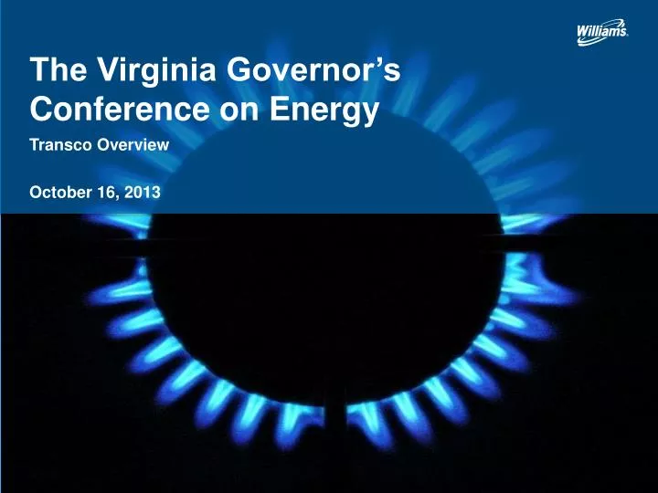 the virginia governor s conference on energy