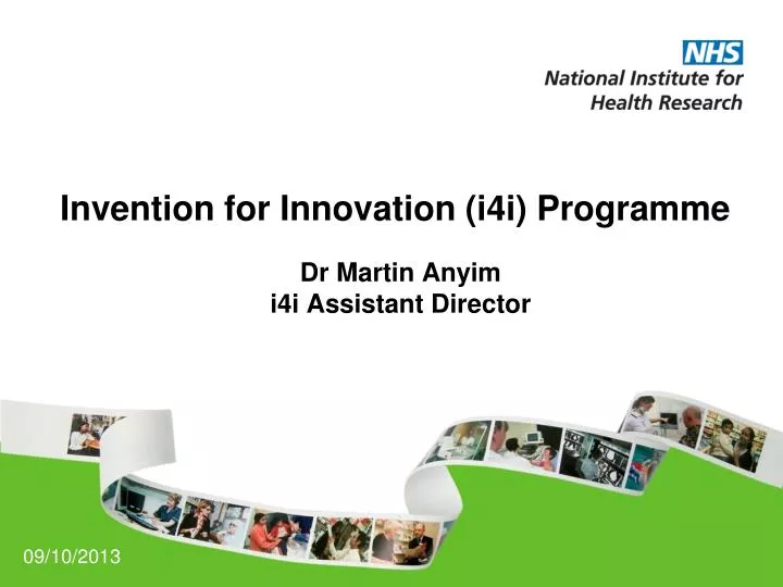 invention for innovation i4i programme
