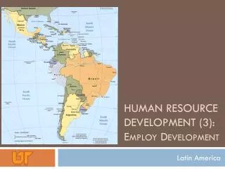 Human Resource Development (3): Employ Development