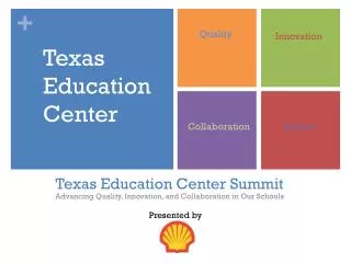 Texas Education Center Summit