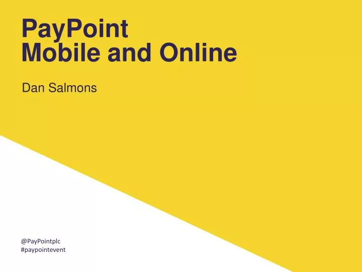 paypoint mobile and online