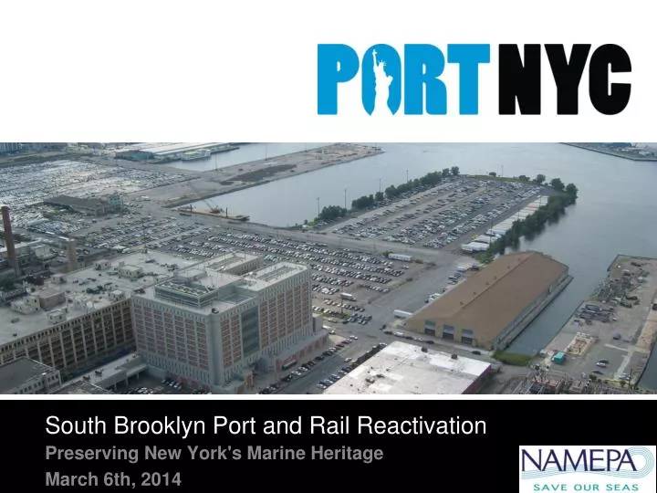 south brooklyn port and rail reactivation