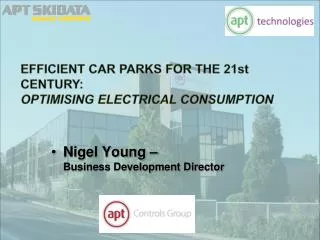 EFFICIENT CAR PARKS FOR THE 21st CENTURY: OPTIMISING ELECTRICAL CONSUMPTION