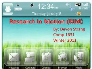 Research In Motion (RIM)