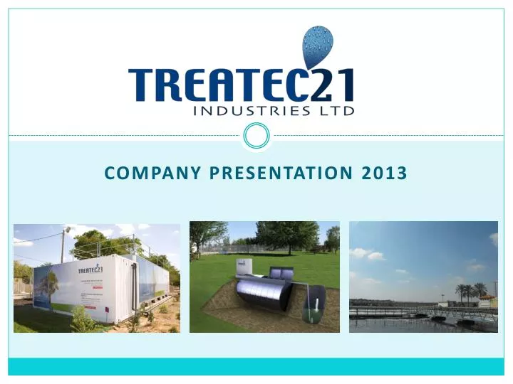 company presentation 2013